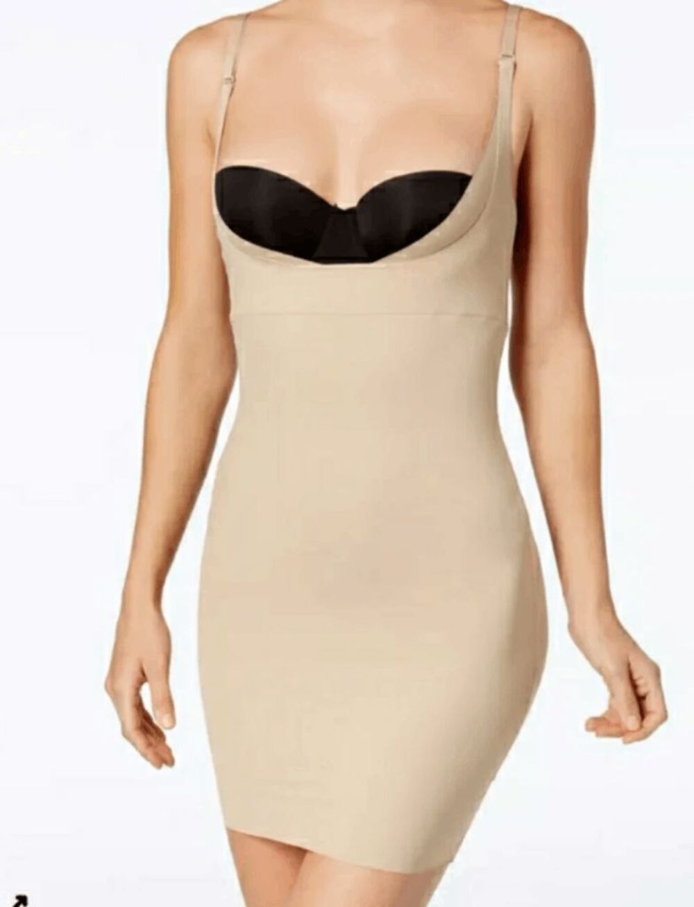 Maidenform Flexees Wear Your Own Bra Shapewear Slip dress size XL